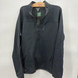 Neu! Orvis Pro Herren XL mittelblau 1/4 Zip Pullover Outdoor Angeln leicht - Bild 1 von 8