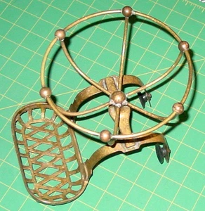 Vintage Messing Seifenschale Schwamm Halter Kralle Fuß Wanne Allzweck Wäsche Bauernhof Spüle - Bild 1 von 16