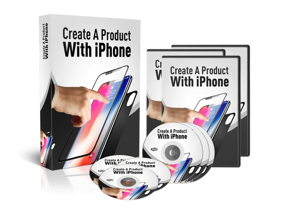 Create A Product In Hours With Your iPhone As Shown on 20 Videos and Audios (CD) - Image 1 of 1