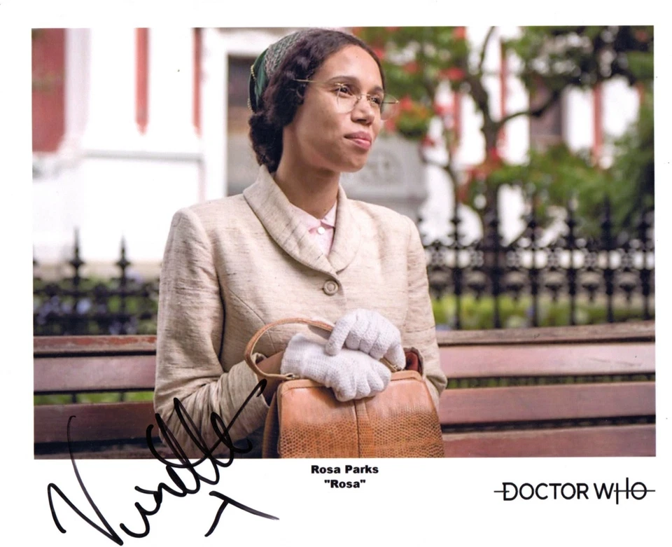 Impresión fotográfica automática de Doctor Who Vinette Robinson "Rosa Parks" Foto 1 de 1