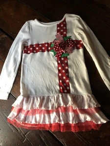 Christmas Dress Little Girl 5-6 - Picture 1 of 5