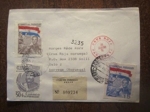 PARAGUAY RED CROSS COVER - Picture 1 of 2