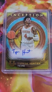 2022-23 Bowman Inception University Gold Foil V2/50 Tyrese Hunter #BIA-TH Auto - Foto 1 di 1