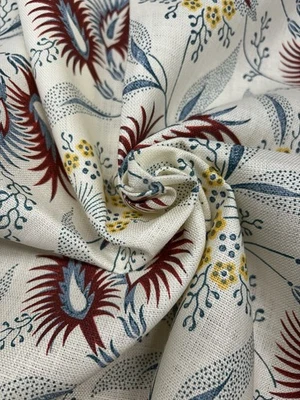 Octavia Dickinson Edie Yellow Fabric Remnants RRP £256.00 Per Metre - Image 1 of 4