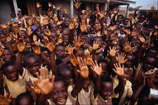 629081 Children At Recess Tarkwa Primary School Ghana A4 Photo Print
