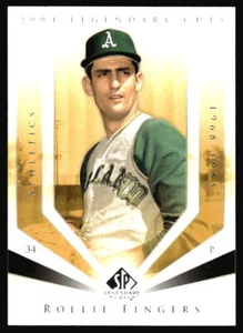 2004 SP Legendary Cuts Rollie Fingers #103 Oakland Athletics - Picture 1 of 2