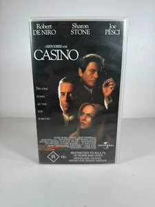 CASINO (1995) - VHS - SELL THROUGH RELEASE - OOP - VTG - FREE POST - Picture 1 of 4