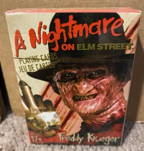 A Nightmare On Elm Street Freddy Horror Playing Cards New Sealed 54 Cards - Picture 1 of 4