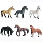 Toys Simulation Wild Animal Zoo Scenes Farm Pony Figurine Lifelike Horse Model