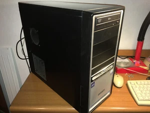 PC DESKTOP FISSO ASUS P5G41T-M LX INTEL CORE 2 DUO 2.33GHZ 4GB RAM WINDOWS 10 π - Foto 1 di 8