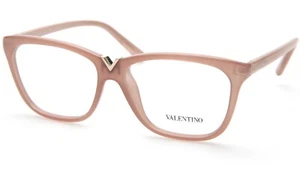 NEW VALENTINO V2666 610 Beige EYEGLASSES FRAME 52-14-135mm B42 Italy - Picture 1 of 10