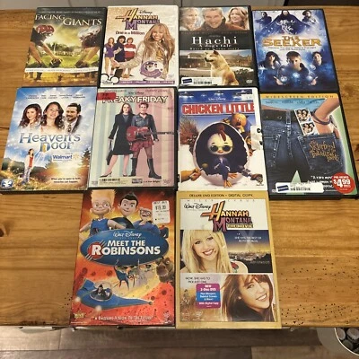 DVD Bundle Family Friendly Lot Of 10 DVDs Chicken Little Meet The Robinsons  Foto 1 de 4