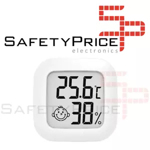 Mini Termostato Termometro Digital LCD 2 en 1 temperatura humedad - Imagen 1 de 5