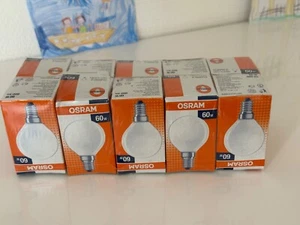 10 x OSRAM Glühbirne 60 W matt, E14, dimmbar - Bild 1 von 3