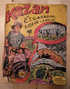 1950s Cuba Cuban ALBUM KAZAN EL CAZADOR AMO DE LA SELVA 144 Cards Complete - Picture 1 of 5