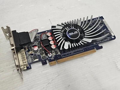 GeForce GT 220, 1GB DDR2, 128 BIT, DVI, HDMI, VGA, Asus ENGT220, LOW PROFILE, WO - Image 1 of 4