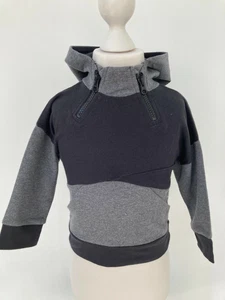 Neu grauer Kapuzenpullover für Jungen neu Ex My K by Mothercare Reißverschluss 9 M bis 6 Jahre 100 % Baumwolle
