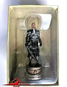 Boromir White Knight Lord Of The Rings Chess Set 3 Eaglemoss Figures With Mag 68 - Picture 1 of 4