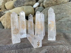 Quartz Reiki USUI Tower, Usui Reiki , Points ,Quartz Point,Crystal Tower, - Picture 1 of 8