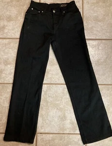 Lawman Vintage Westernjeans Größe 5. Schwarzer Denim - Bild 1 von 10