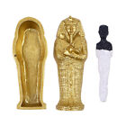  Halloween Mummy Coffin Sarcophagus Decoration Egypt Statue Cultural Relics