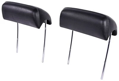 JEGS 79121 Bucket Seat Headrests 1970-1972 GM A-Body Black Sold as a Pair - Image 1 of 4