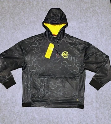 Nautica Competition Men's Sz L Topographic Map  Moisture Wicking Pullover Hoodie - Image 1 of 4