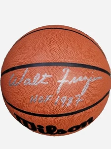 New York Knicks Walt Frazier Autographed Basketball W/inscription BAS Witness - Picture 1 of 10