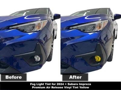 Crux Motorsports Fog Light Tint for 2024 + Subaru Impreza - Image 1 of 4