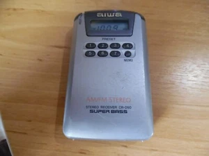 AIWA CR-D90 CR D90 AM/FM 2 band portable radio - Picture 1 of 8