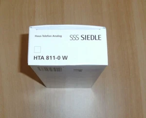 Siedle Haustelefon HTA811-0W Türsprechanlage Analog 6+N System NEU - Bild 1 von 3