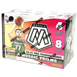 2020-21 Panini Mosaic NBA Basketball Factory Sealed Blaster Fanatics Exclusive - Picture 1 of 7