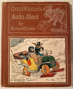 UNCLE WIGGILY'S AUTO SLED Howard R. Garis 1924 Children's Hardcover Book - Picture 1 of 2