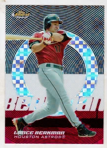 Topps Finest #115 Lance Berkman Xfractor 2005 #112/250 - Imagen 1 de 1