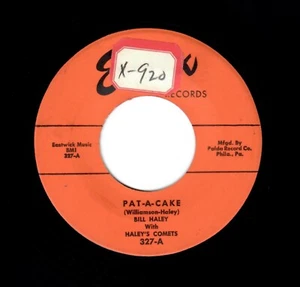 ROCKABILLY-BILL HALEY/HALEY'S COMETS-PAT-A-CAKE/FRACTURED-ESSEX 327 - Picture 1 of 2