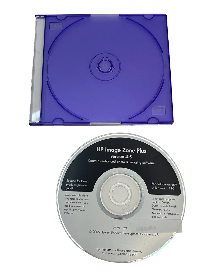 HP Image Zone Plus CD V 4.5 2005 - Image 1 of 4