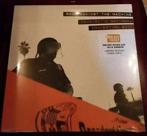 RAGE AGAINST THE MACHINE DEMOCRATIC DNC 2000 CLEAR VINYL RSD BLACK FRIDAY 2024 - Picture 1 of 1
