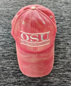 Vintage 1990's Ohio State Buckeyes OSU Snapback Adjustable The Game 3-Bar White - Picture 1 of 6