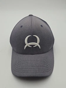 Cinch Jeans Hat Cap Men's L/XL FlexFit Gray Logo Western Cowboy Outdoors Riding - Picture 1 of 5