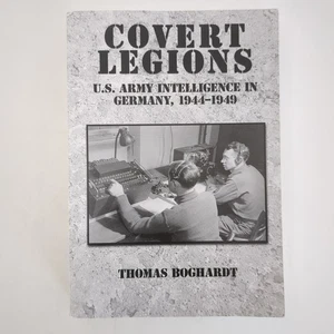 Covert Legions Espionage Intelligence History Softcover Book Thomas Boghardt - Picture 1 of 24