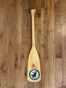 Indian Head Kanu Kajak Boot Ruder Paddel Mini LL Bohne Elch Aufkleber Vintage Deko - Bild 1 von 8