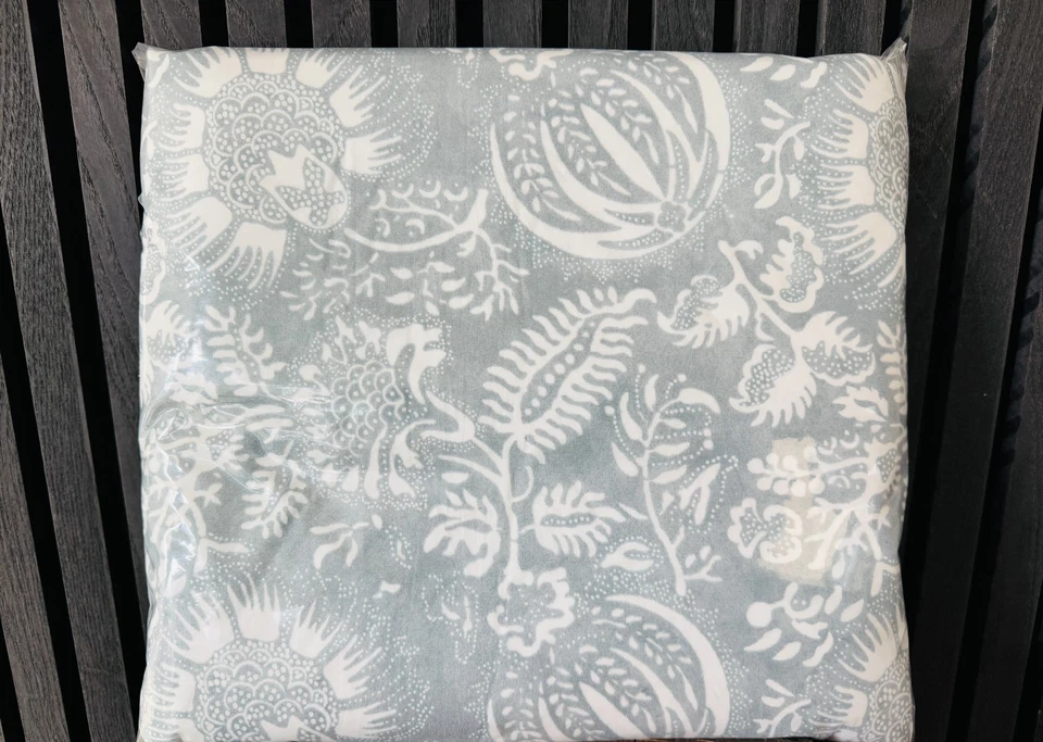 Capa de Edredom Queen Completa Matouk Schumacher Azul Nebuloso - Feita na Itália - US$ 825 - Imagem 1 de 3