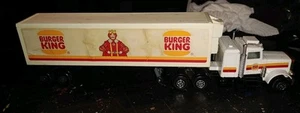 1978 Matchbox Superkings Peterbilt Burger King Semi Truck & Trailer - Picture 1 of 9