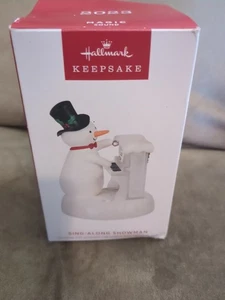 Hallmark 2023 Jingle Pals Sing Along Snowman mint - Picture 1 of 2