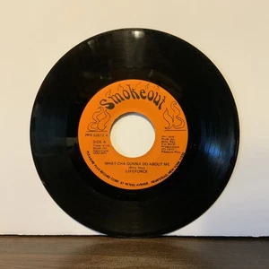 Lifeforce - What-cha Gonna Do About Me / The Freeze, 45 rpm Vinyl Record VG++ - Picture 1 of 3