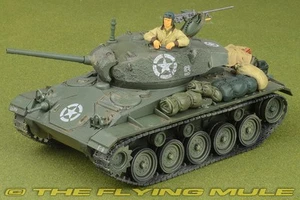 Forces of Valor 1:32 M24 Chaffee US Army 8th Armored Div, 36th Tank Btn w/1 - Picture 1 of 8