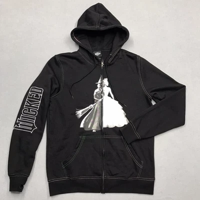 Wicked горячая тема Elphaba и Glinda раздельный толстовка с капюшоном толстовка Sz маленький графики изящный - Изображение 1 из 4