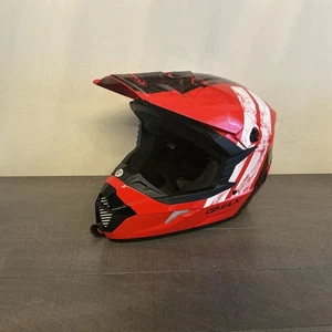 Casco dominante todoterreno juvenil MX-46Y rojo/negro/blanco juvenil mediano G3464751 - Imagen 1 de 6