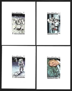 Ras al-Khai | UAE Space DELUXE PROOF Sheets VF-NH - Bild 1 von 1