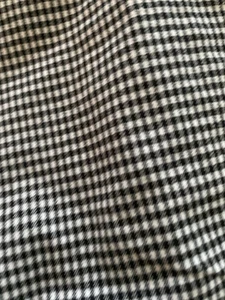 Larry Levine size 12 black-and-white check kingdom Bermuda shorts - Picture 1 of 4